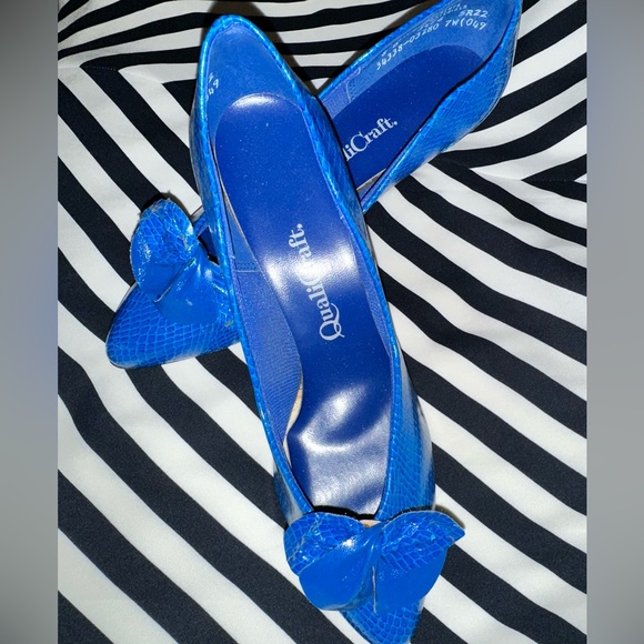 1960’s Blue Heels By qualiCradt New Never Worn - Picture 2 of 6